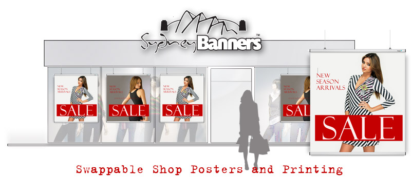 Image courtesy of www.sydneybanners.com hanging banner systems